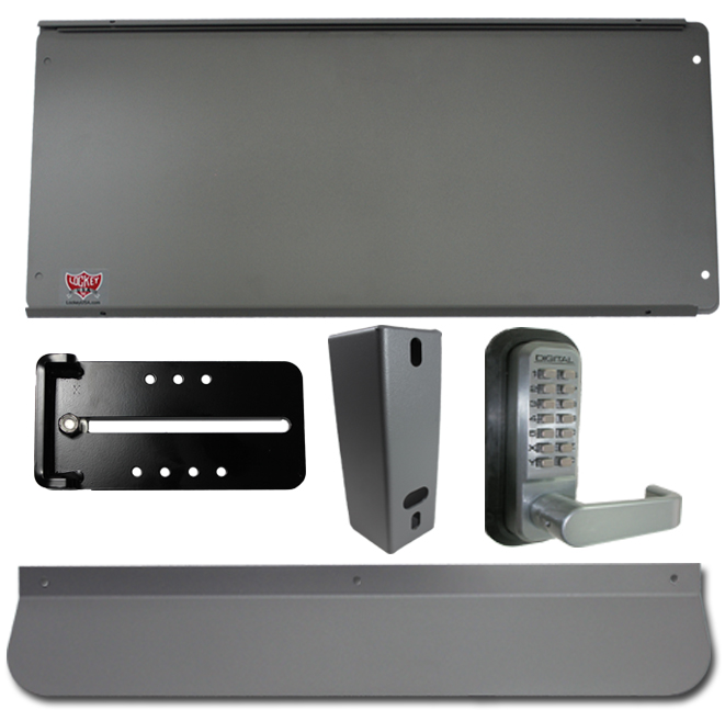 Lockey Panic Shield Security Kit for User Supplied Panic Bar